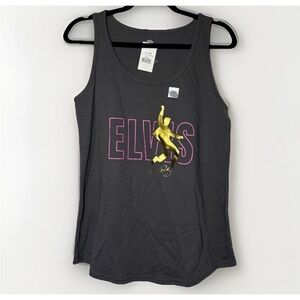 New Elvis Presley Womens Tank Top Music Rock King Rockabilly Jailhouse 50s 60s M